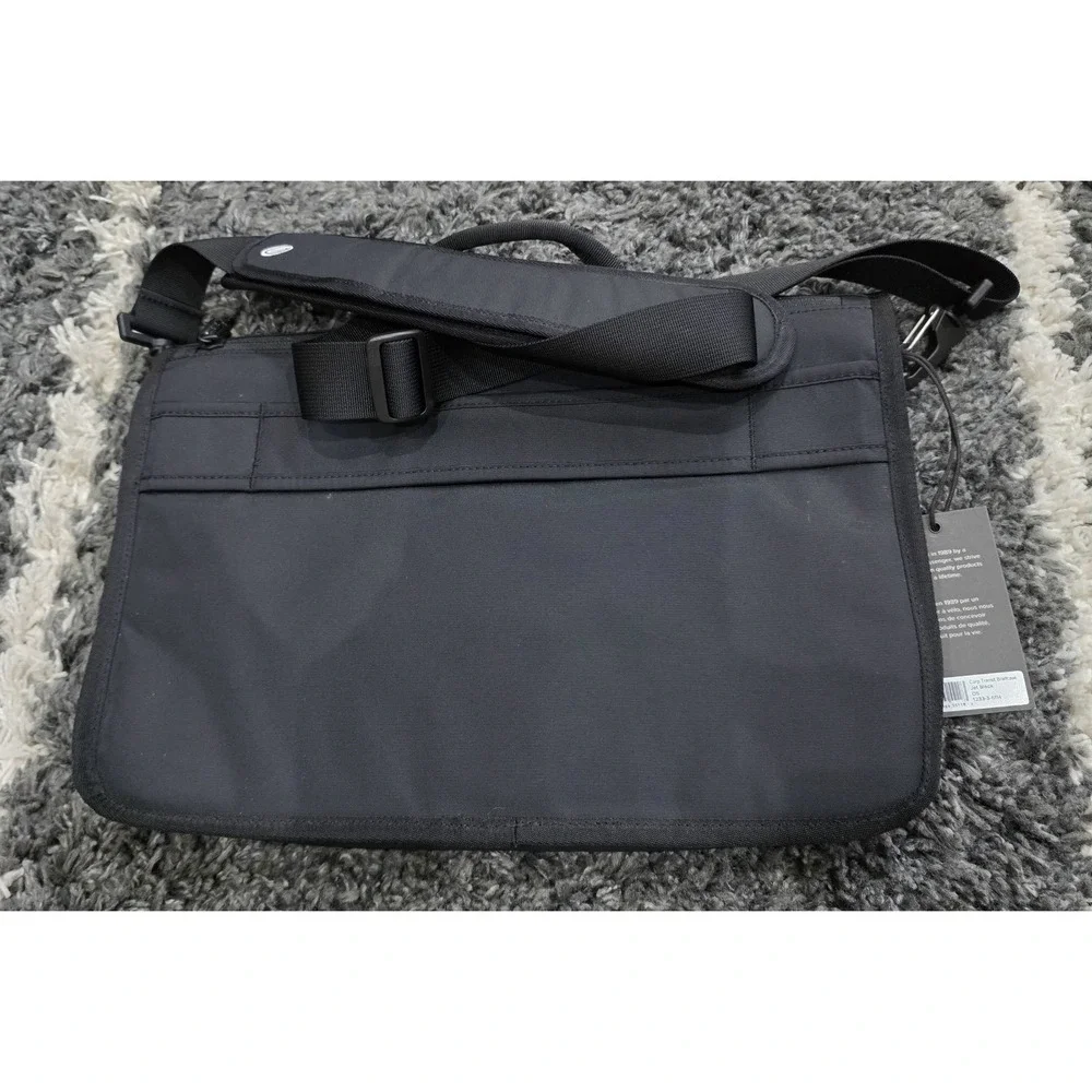 timbuk2 Corp Transit Briefcase Jet Black OS 1233-6114